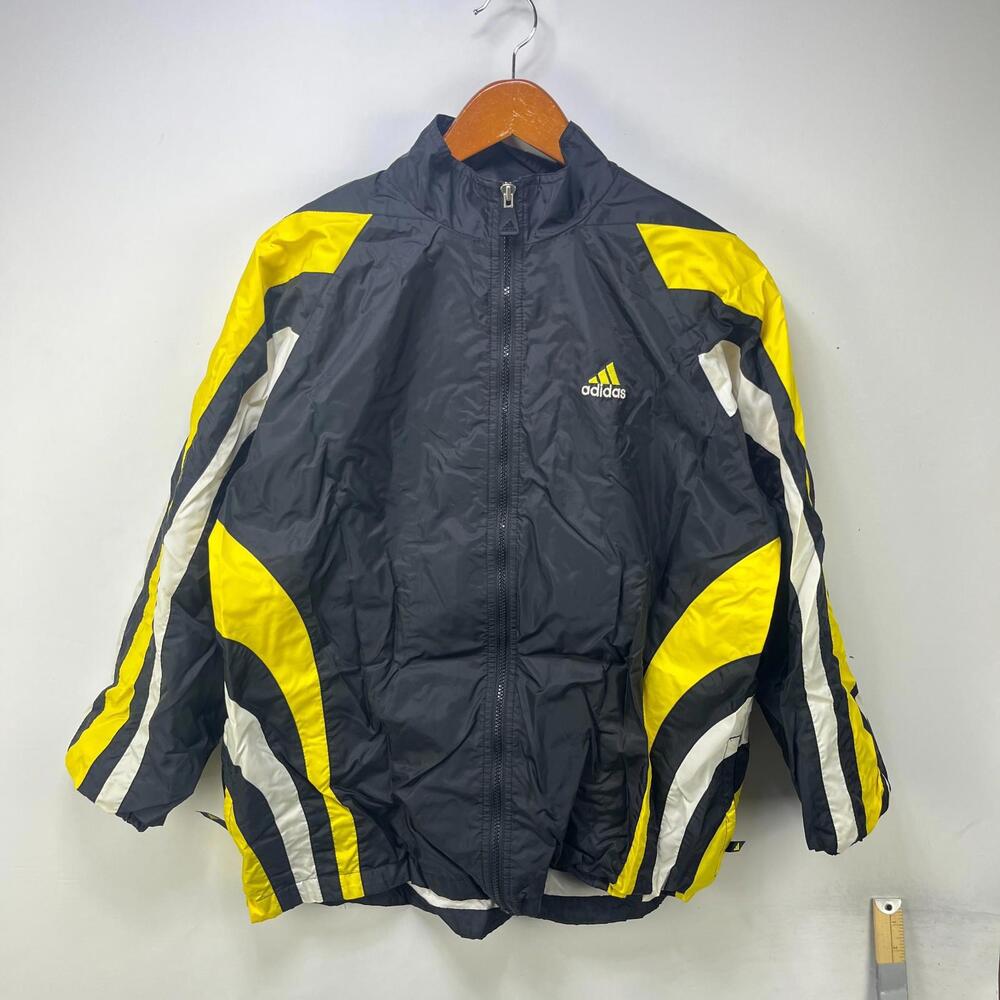 Vintage 90s Adidas Windbreaker Jacket Youth XL